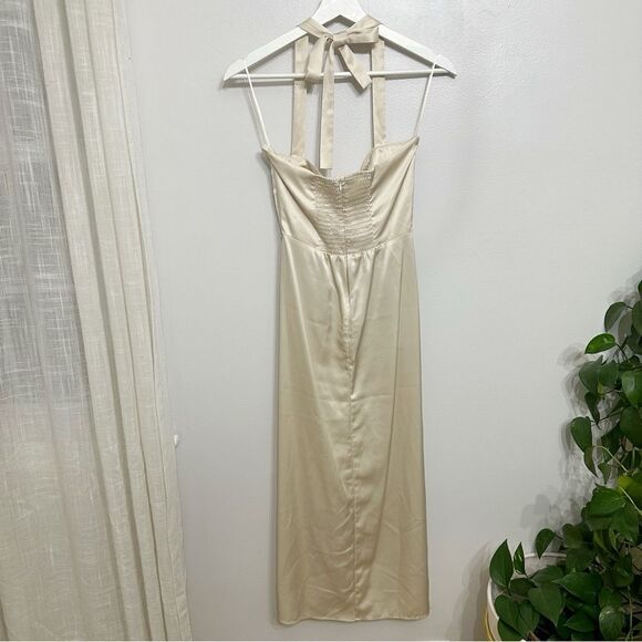 Reformation Solana Satin Dress - Picture 3 of 8